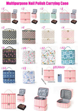 Load image into Gallery viewer, Multipurpose nail polish carrying case
