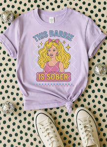 This Barbie is sober