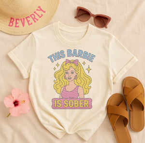This Barbie is sober