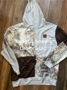 Camo hoodie CLOSE EVERY SUNDAY