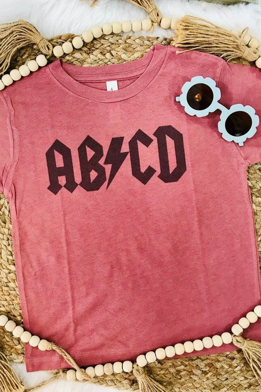 ABCD Band Tee Inspired Kids Tee