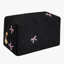 Load image into Gallery viewer, Embroidered zip cosmetic bag
