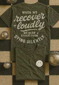 When we recover loudly