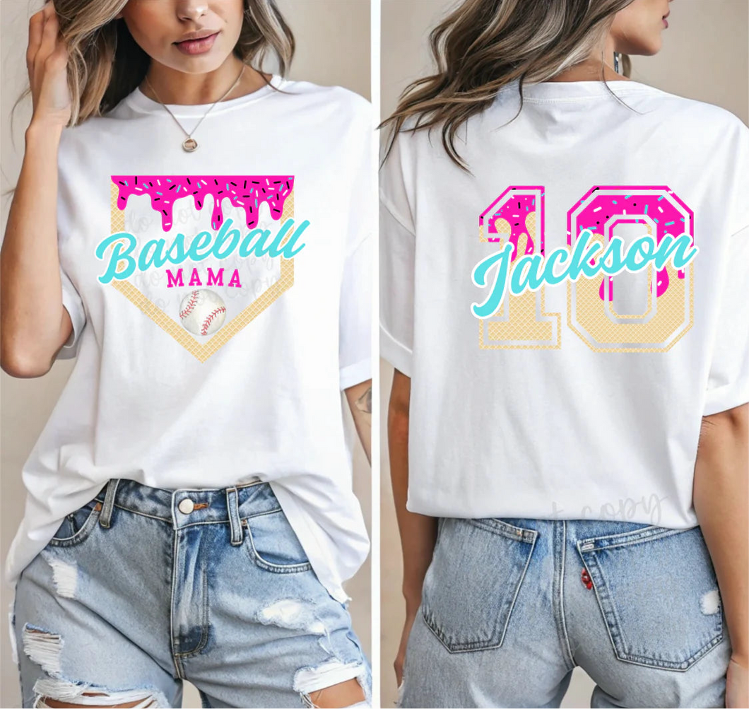Custom Baseball drip