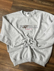 Football mama embroidered