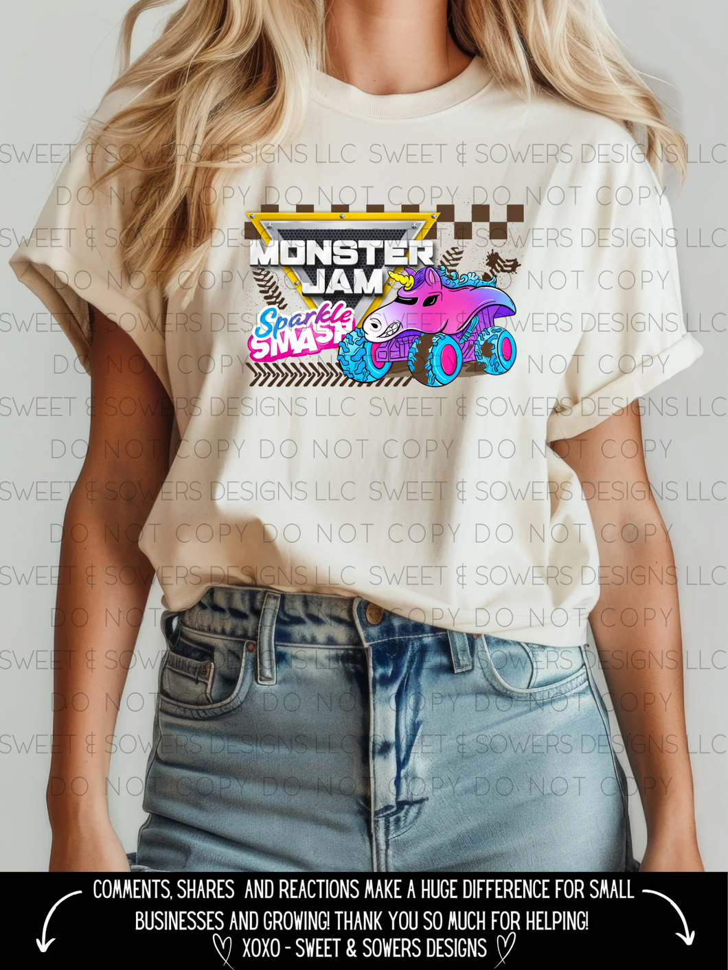 Monster jam - sparkle smash