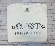 Load image into Gallery viewer, Baseball life icon embroidered
