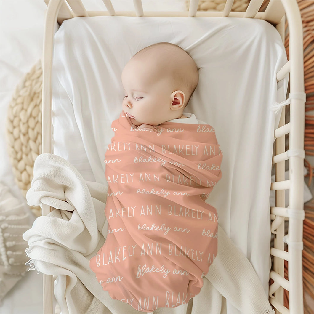 Duo font line swaddle