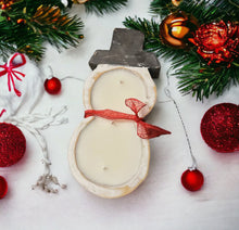 Load image into Gallery viewer, Christmas dough bowl candle
