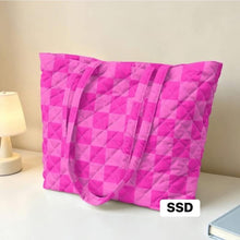 Load image into Gallery viewer, Custom quilted tote bag
