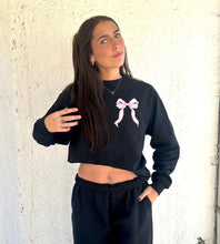 Load image into Gallery viewer, Bow Sweatshirt &amp; Sweatpants
