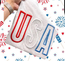 Load image into Gallery viewer, USA puff embroidered

