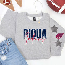 Load image into Gallery viewer, Custom School Grunge with Mascot Sleeve
