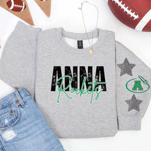 Load image into Gallery viewer, Custom School Grunge with Mascot Sleeve

