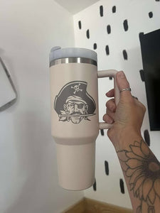 Custom Mascot Engraved Tumbler