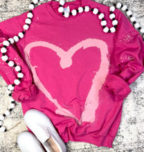 Load image into Gallery viewer, Graffiti Heart Sweatshirt
