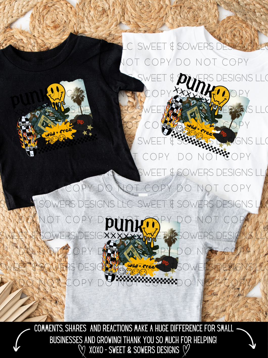 Punk childrens shirt