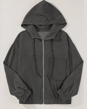 Load image into Gallery viewer, Corduroy hooded jacket
