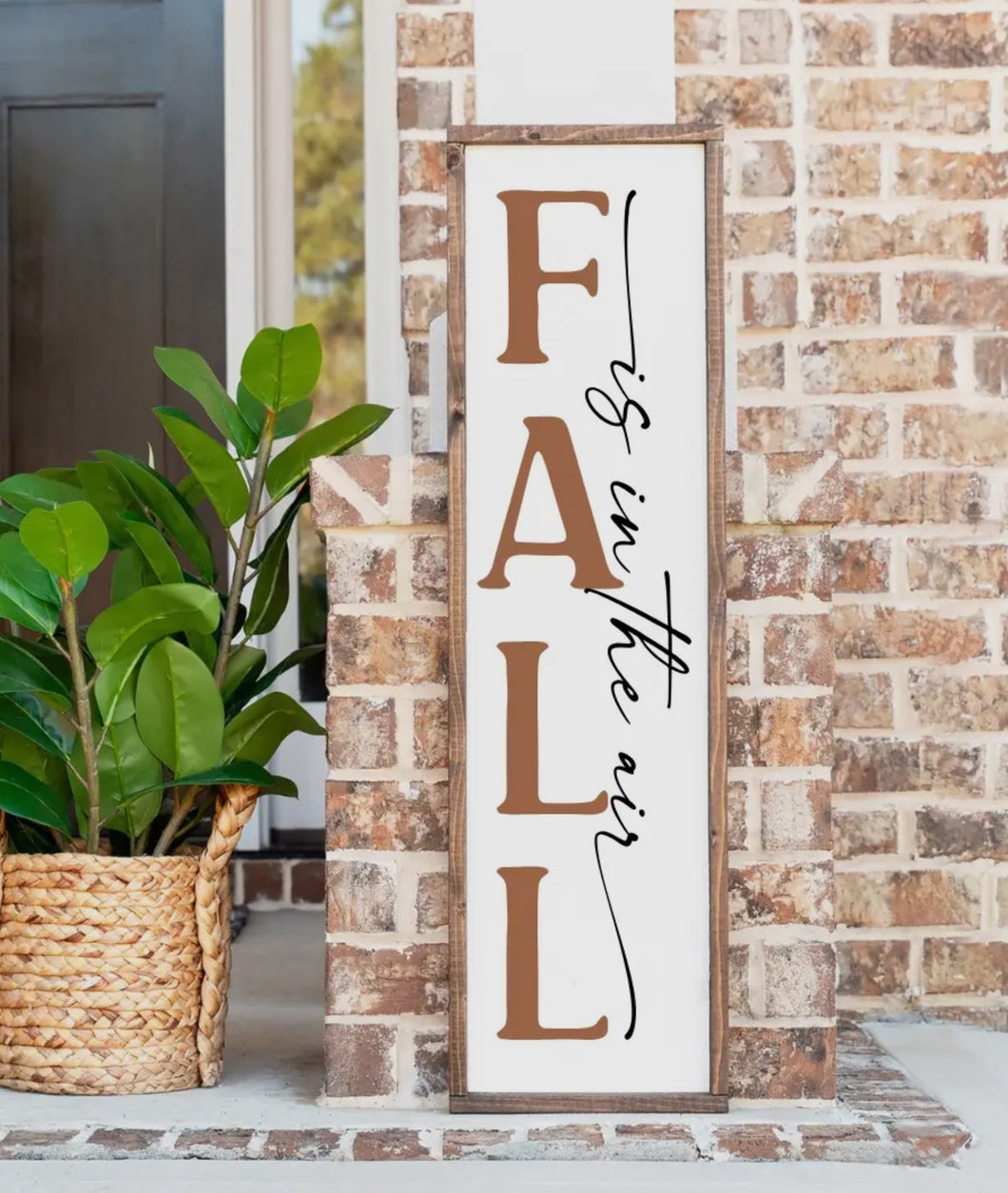 Porch sign - fall is in the air