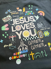Load image into Gallery viewer, Jesus loves you front/back
