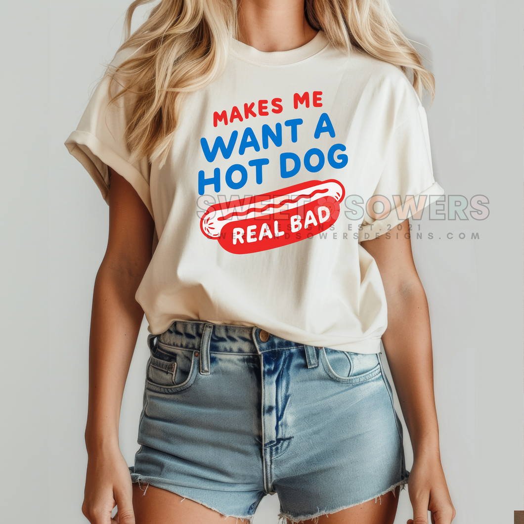 Makes me want a hot dog