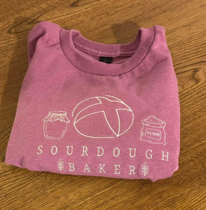 Sourdough icon embroidered