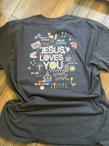 Jesus loves you front/back