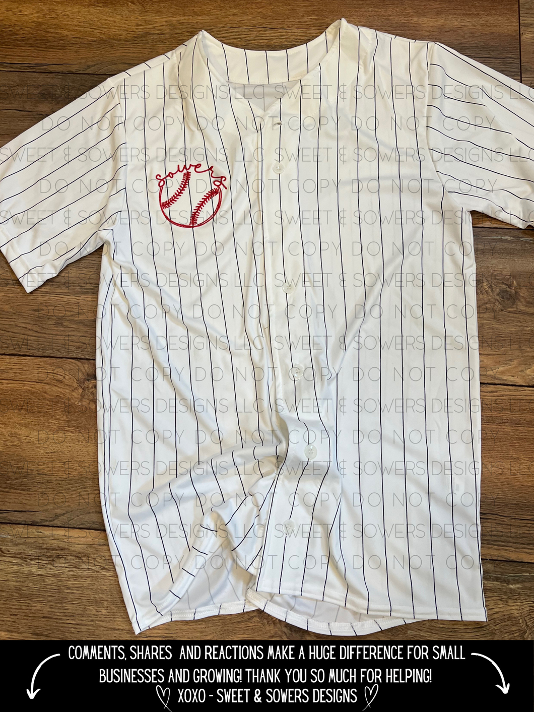 Baseball jersey