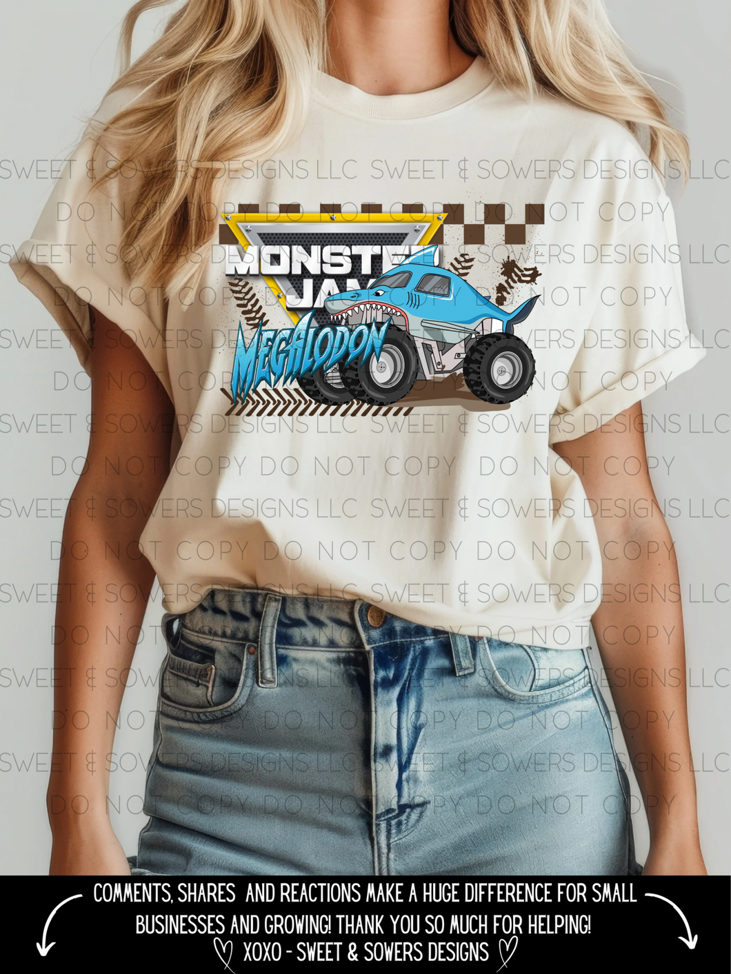 Monster jam - megalodon