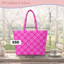 Load image into Gallery viewer, Custom quilted tote bag
