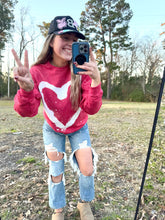 Load image into Gallery viewer, Graffiti Heart Sweatshirt
