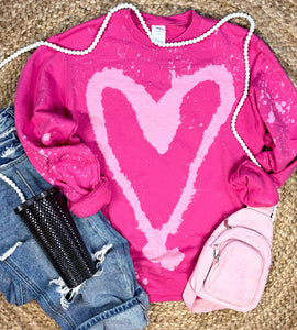 Graffiti Heart Sweatshirt