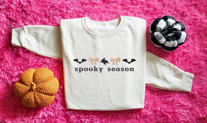 Spooky season embroidered
