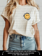 Load image into Gallery viewer, Ask me about self love front/back design 1
