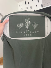 Load image into Gallery viewer, Plant lady life icon embroidered
