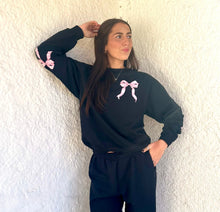 Load image into Gallery viewer, Bow Sweatshirt &amp; Sweatpants
