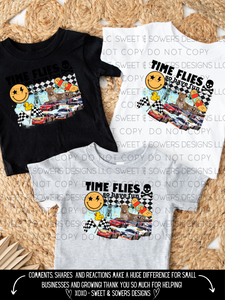 Time flies childrens shirt