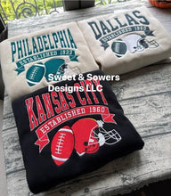 Load image into Gallery viewer, Vintage embroidered football team
