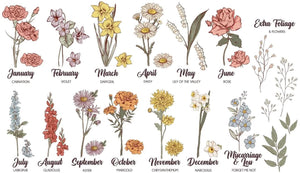 Birth month flower