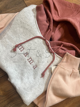 Load image into Gallery viewer, Block crop hoodie
