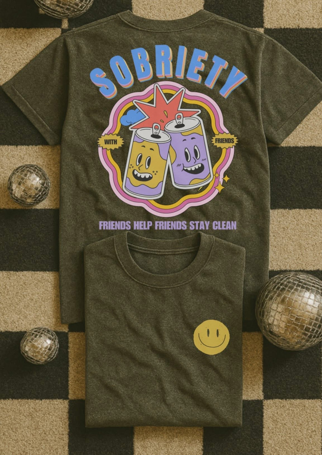 Sobriety, friends, help friends stay clean