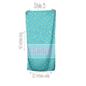 Mermaid collection beach towels