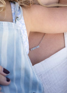 Mama and mini matching necklaces