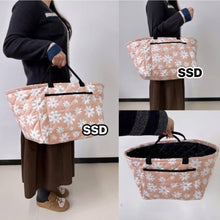 Load image into Gallery viewer, Custom quilted organizing storage basket

