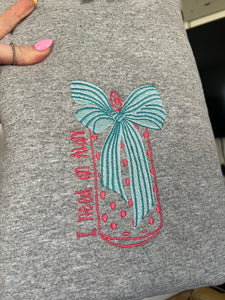 I need an alani embroidered