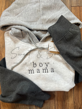 Load image into Gallery viewer, Block crop hoodie
