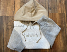 Load image into Gallery viewer, Block crop hoodie
