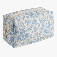 Load image into Gallery viewer, Embroidered zip cosmetic bag
