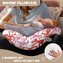 Load image into Gallery viewer, Custom design nursing pillow cover
