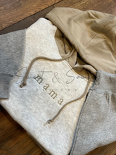 Load image into Gallery viewer, Block crop hoodie
